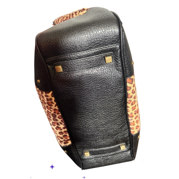Authentic Gigi Hill Leopard Print Tote Bag - Picture 4 of 14